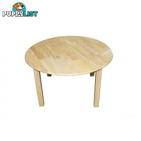 Round Table 75cm - Rubberwood - Qtoys - 8936074261288