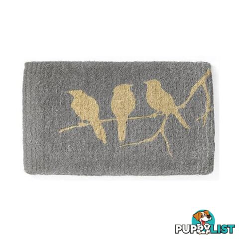 Birds On Branch Coir Doormat 45X75 Cm - Unbranded - 8901304507351