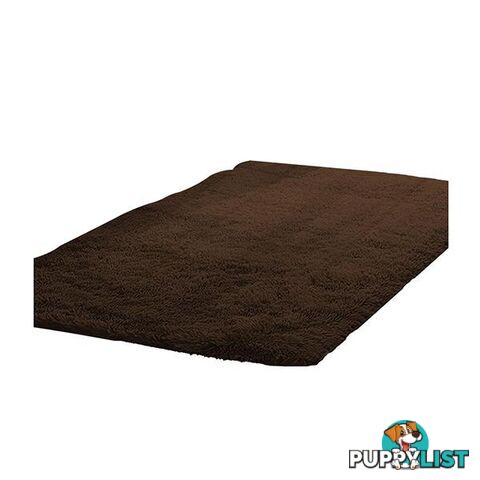 Designer Soft Shag Shaggy Floor Confetti Rug Carpet Home Decor 120X160 Cm Coffee - Unbranded - 787976594527