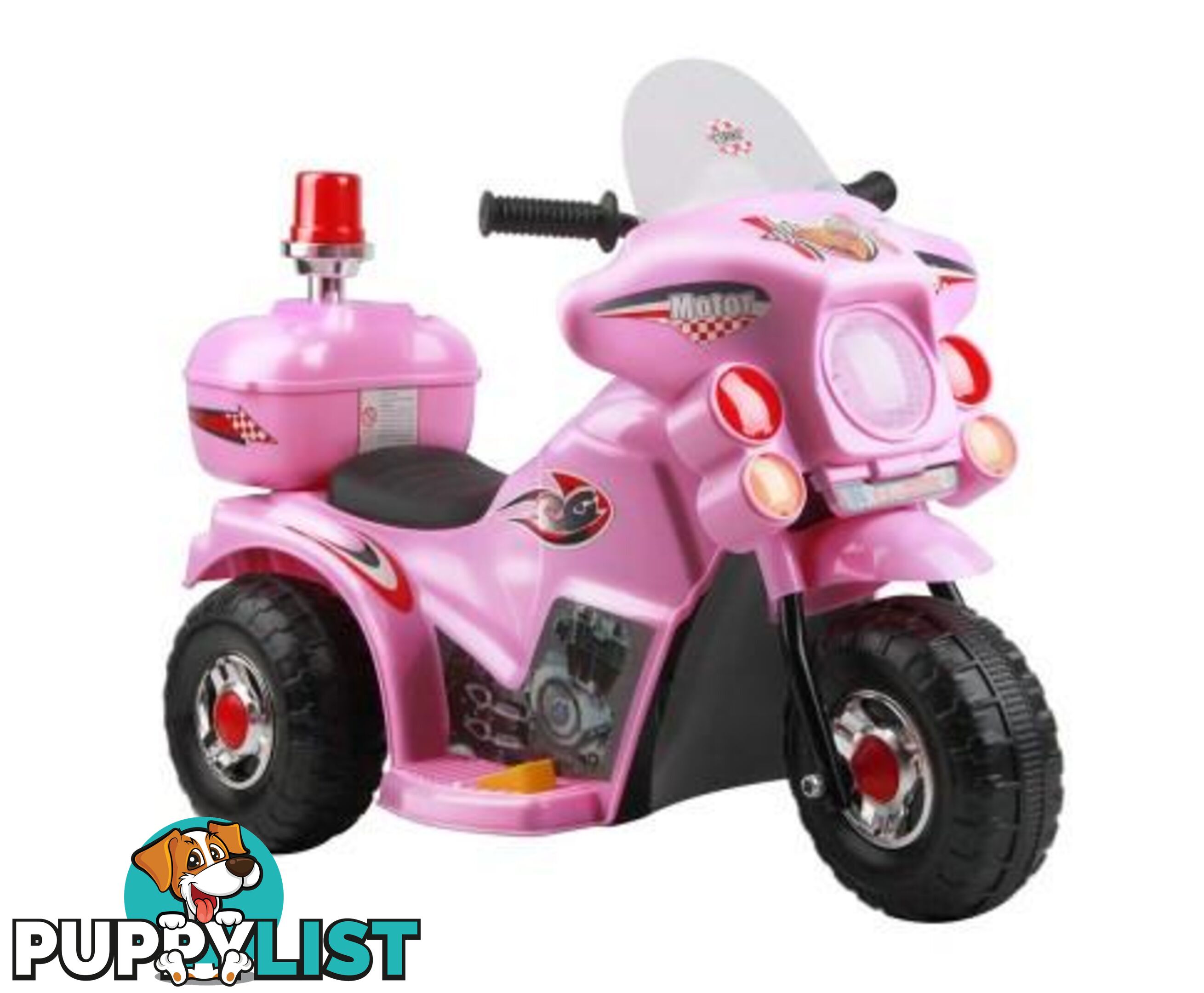 Kids Ride on Motorbike â Pink or Black - Rigo - 4326500265005