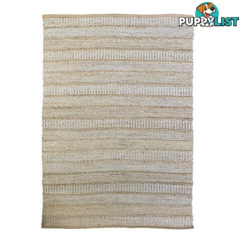 Fraser Jute/Chenille Rug 160x230cm Natural - Unbranded - 7427046152815