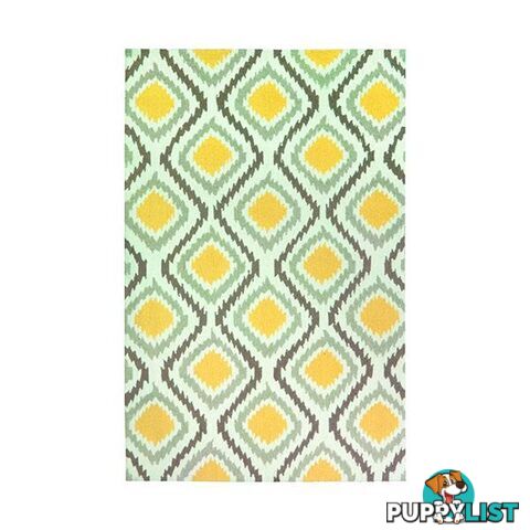 Botanical Sunflower Yellow Polyester Rug - Unbranded - 787976629533