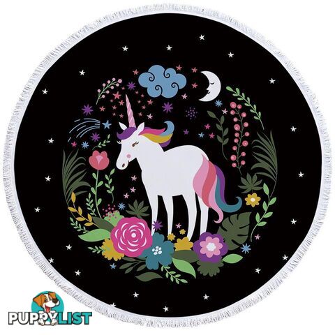 Night Skies Unicorn Beach Towel - Towel - 7427046312271