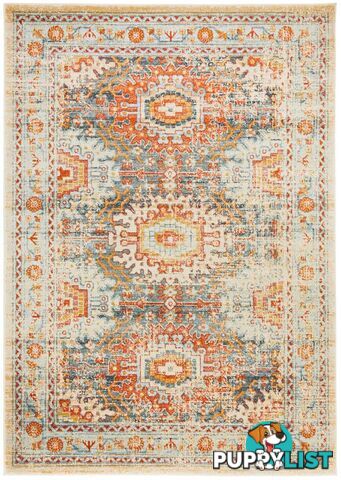 Legacy Mavi Turuncu Rug - Unbranded - 9375321884136