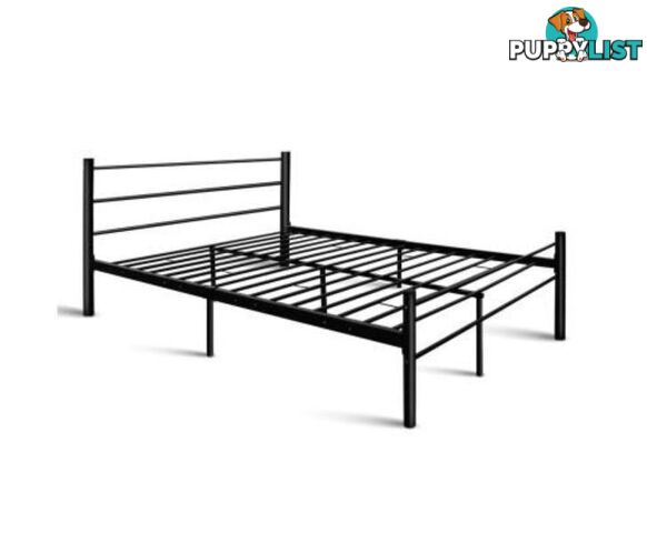 Artiss Metal Queen Bed Frame - Black - Artiss - 9350062161173