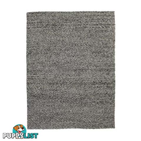 Black And White Hand Woven Remarkable Rug - Unbranded - 7427046196345