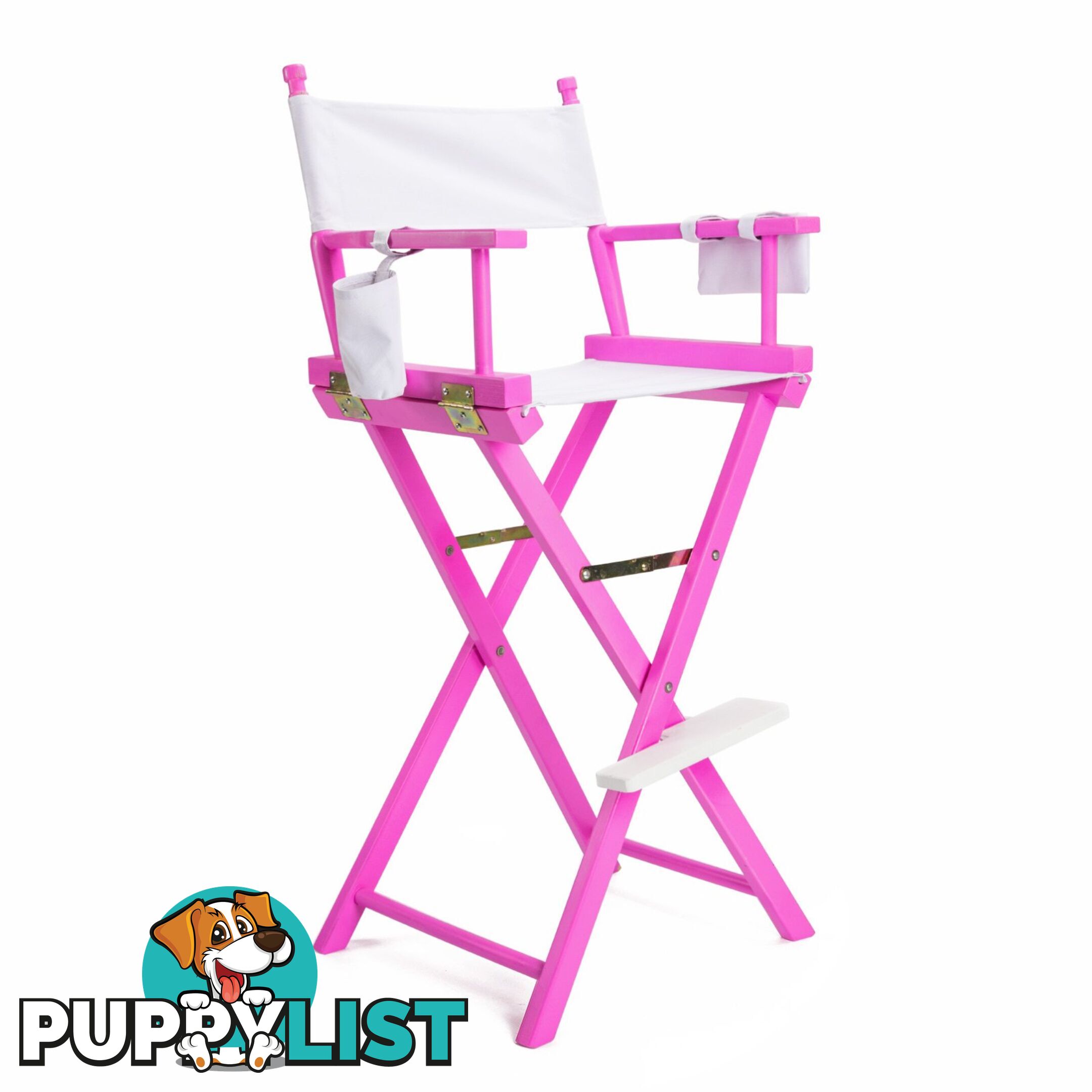 Tall Director Chair - Pink Humor - La Bella - 9352338009301