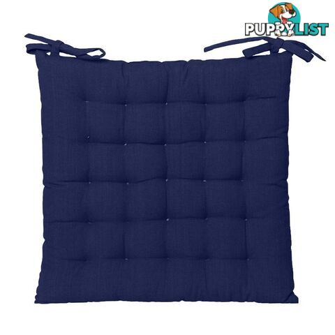 Outdoor Chair Pad 40x40cm Blue - Unbranded - 787976637873