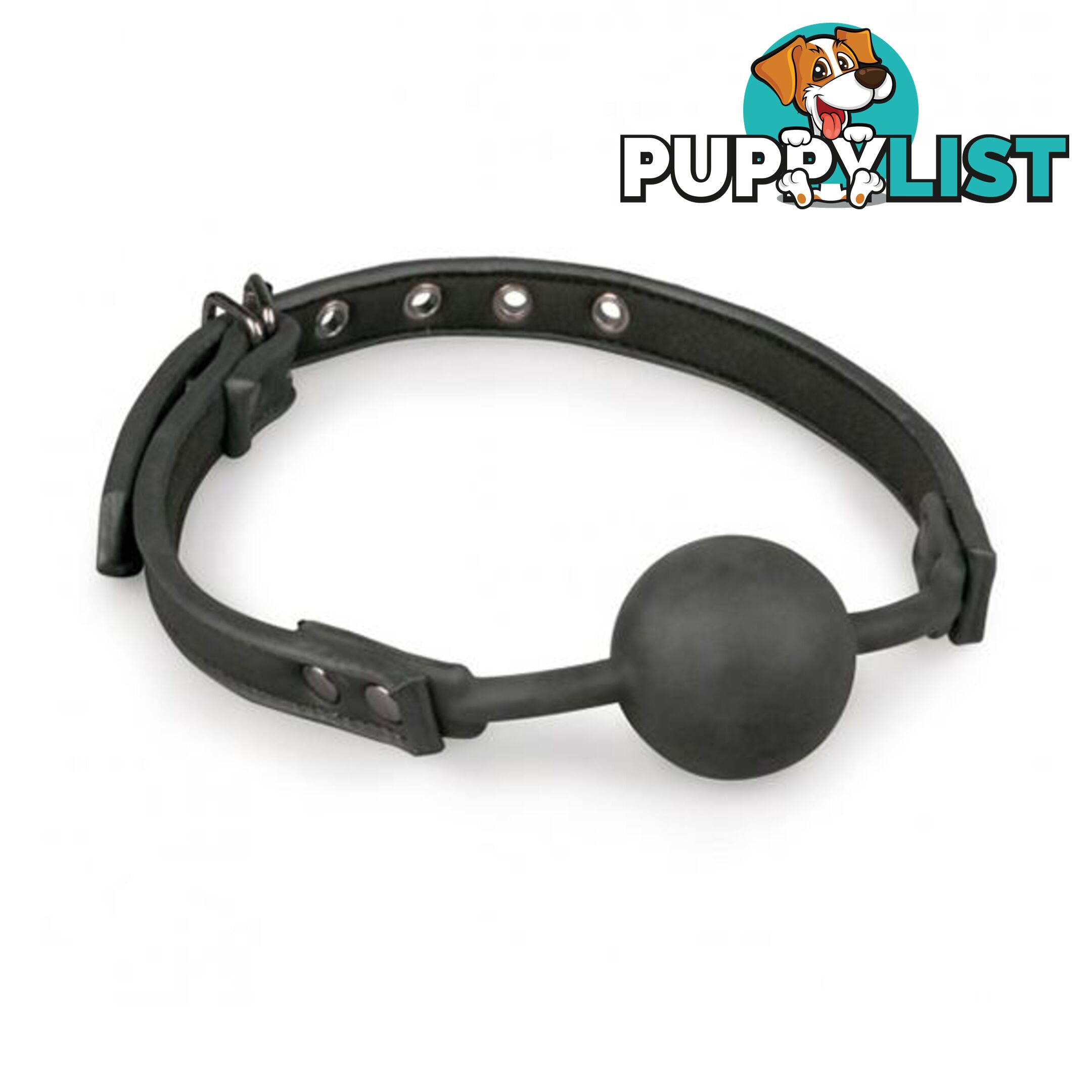 Ball Gag With Silicone Ball - Easytoys - 8718627528242