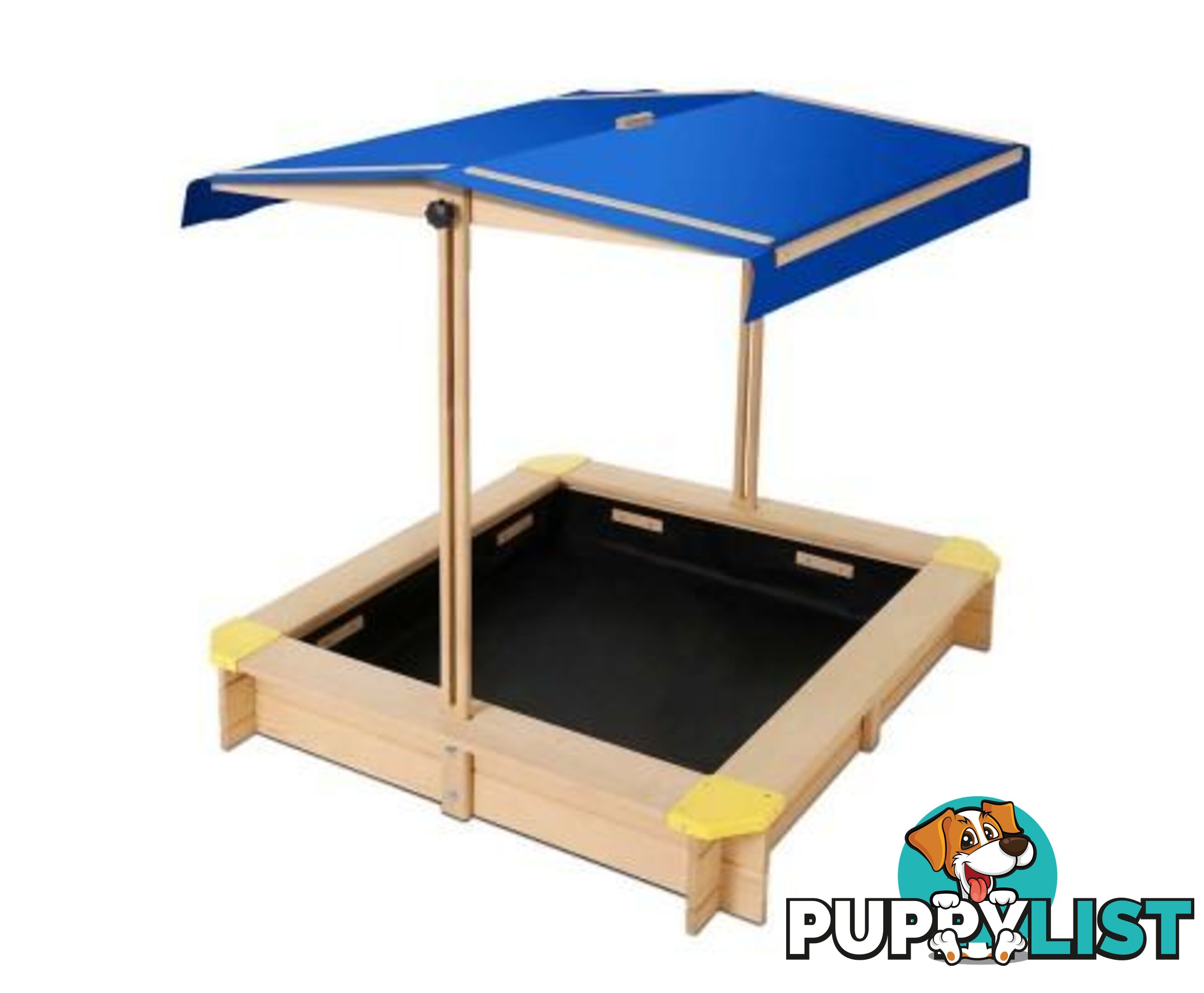 Children Canopy Sand Pit 110cm - Keezi - 9350062103272