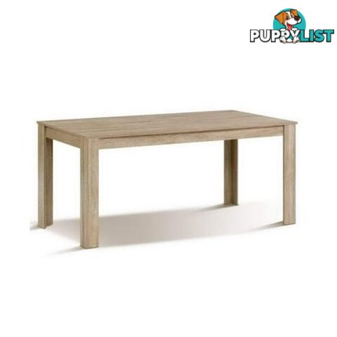 Dining Table 6 To 8 Seater Wooden Kitchen Tables Oak 160 Cm Cafe - Artiss - 9355720004250