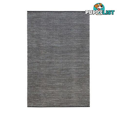 Contemporary Black Natural Chennai Wool Rug - Unbranded - 7427005889608