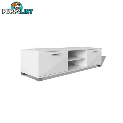 White Tv Cabinet High Gloss - Tv Cabinet - 8718475977209