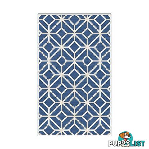 Alfresco Ocean Woven Polypropylene Rug - Unbranded - 787976630881