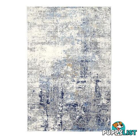 Expressions Navy Blue Modern Rug - Unbranded - 9315512146940