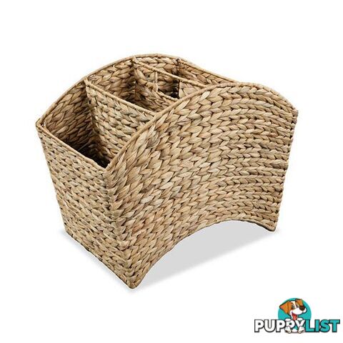 Magazine Holder 42 X 25 X 33 Cm Water Hyacinth - Holder - 8718475586579