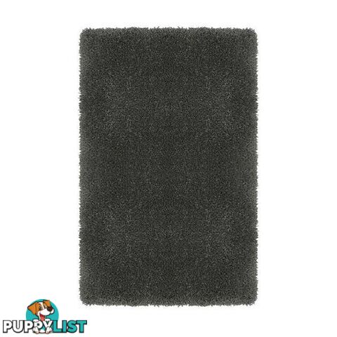 Dark Grey Comfy Polyester Rug - Unbranded - 787976629519