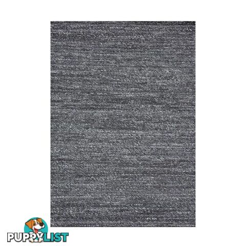 Contemporary Svend Charcoal Wool Rug - Unbranded - 7427005871412