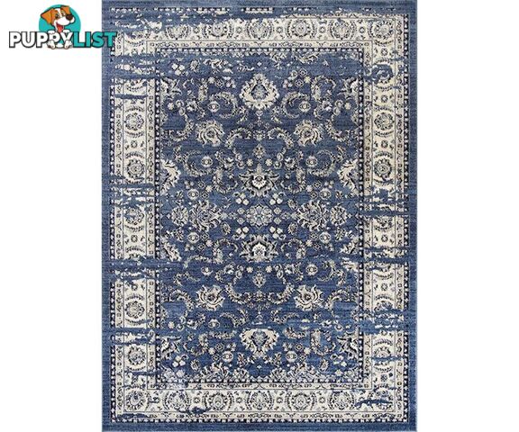 Old World Ziegler Distressed Navy Rug - Unbranded - 9476062046682