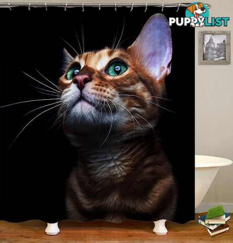 Gorgeous Cat Shower Curtain - Curtain - 7427046037372