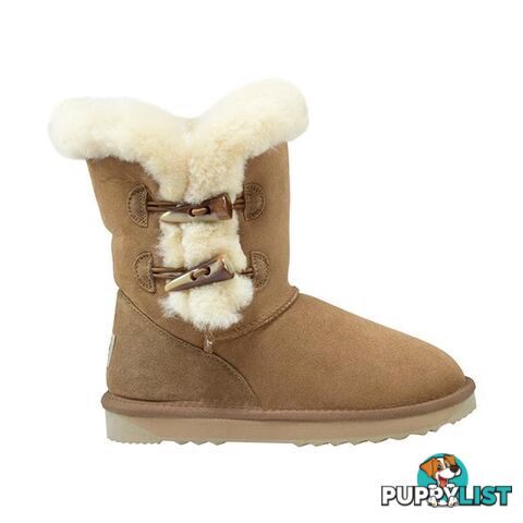 Comfort Me Australian Made 2 Button Shark Ugg Boot - Comfort Me - 787976609009