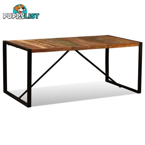 Dining Table Solid Reclaimed Wood 180 Cm - Unbranded - 7427046375146