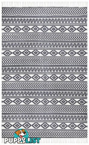 Zulu Totemic Rally White Rug - Unbranded - 9375321835565