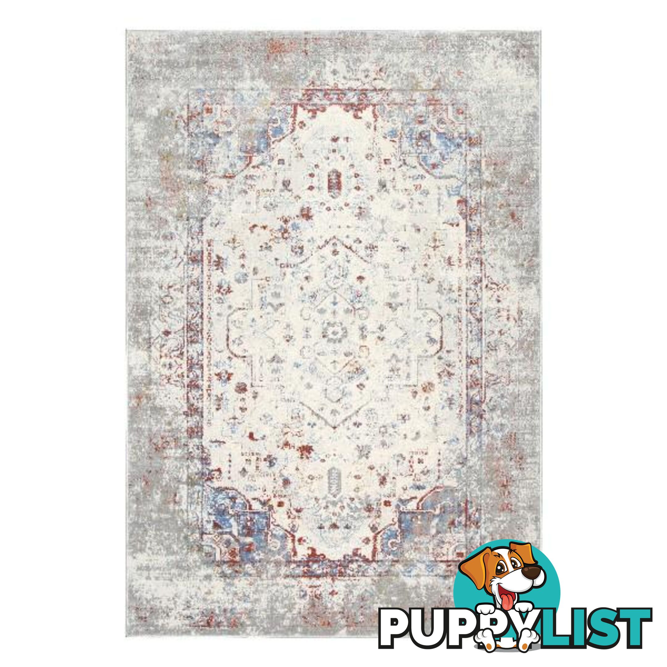 Express Grey Multi Contemporary Rug - Unbranded - 9315512146506