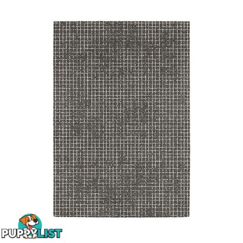 Harlem Charcoal Polypropylene Rug - Unbranded - 787976629717