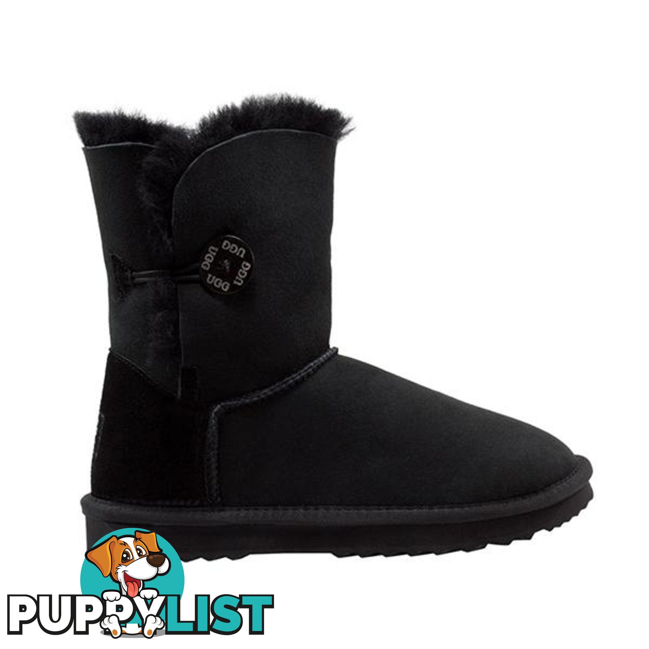 Comfort Me Australian Made Mid Bailey Button Ugg Boot - Comfort Me - 822427521650