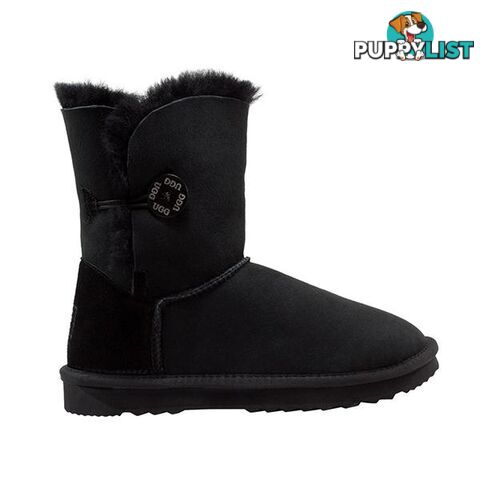 Comfort Me Australian Made Mid Bailey Button Ugg Boot - Comfort Me - 822427521650