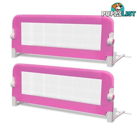 Toddler Safety Bed Rail 2 Pcs 102X42 Cm - Bed Rail - 7427046167963