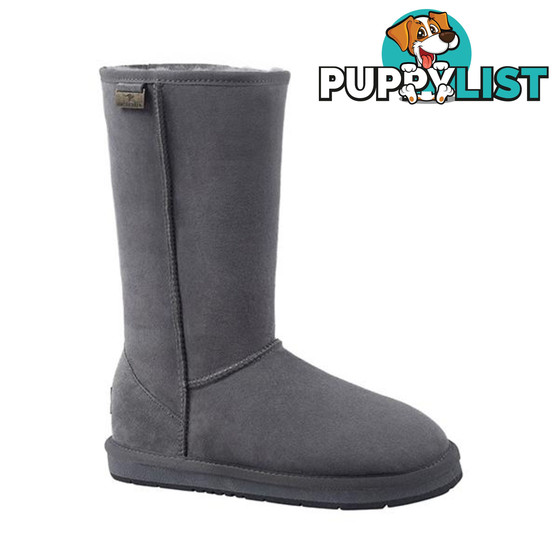 Auzland Classic Tall Ugg Boot Water Resistant Grey - AUZLAND - 822427509177