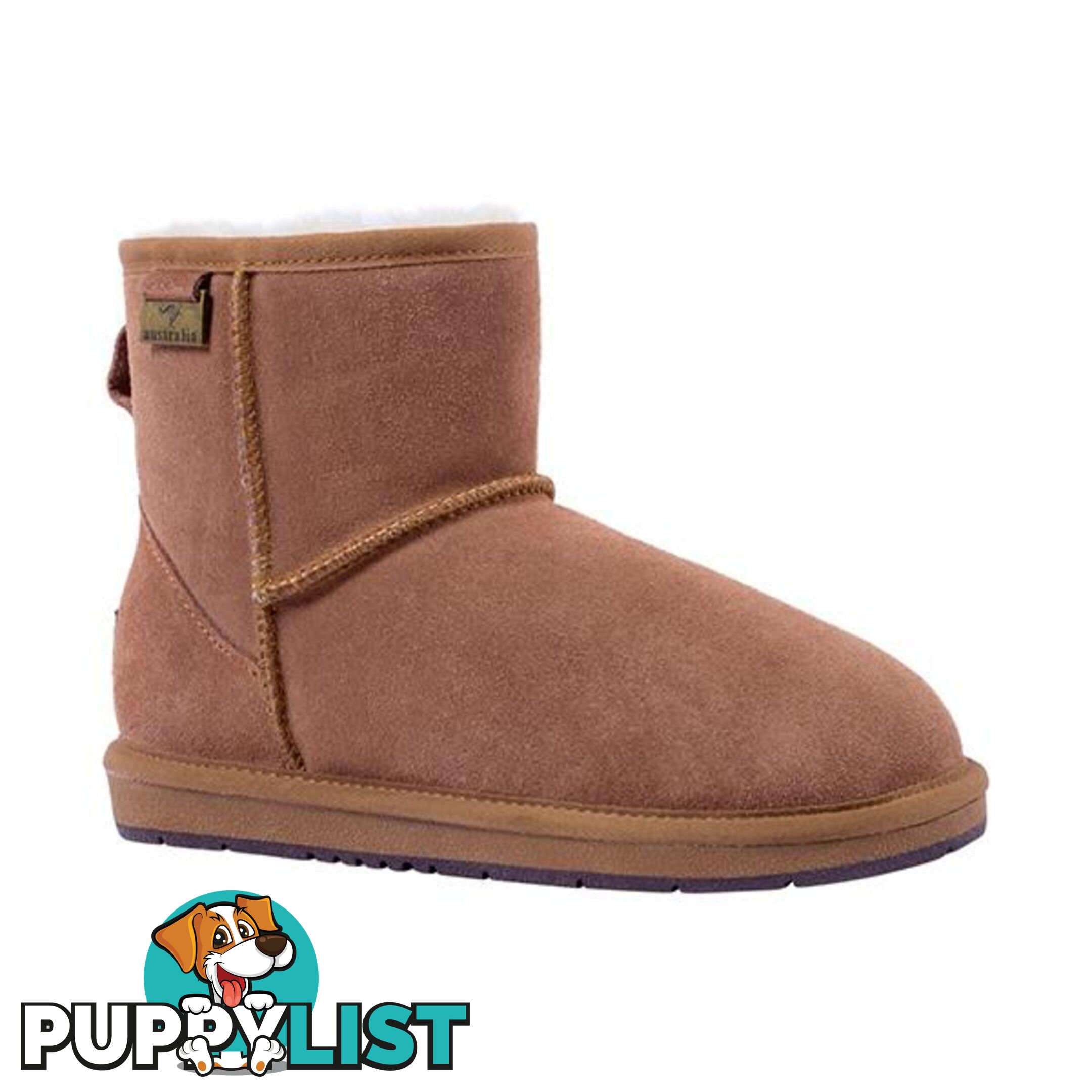 Auzland Classic Leather Water Resistant Mini Ugg Boot - AUZLAND - 822427510333