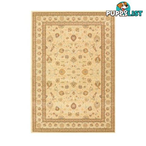 Ivory Polypropylene Pile Rug - Unbranded - 7427046178457