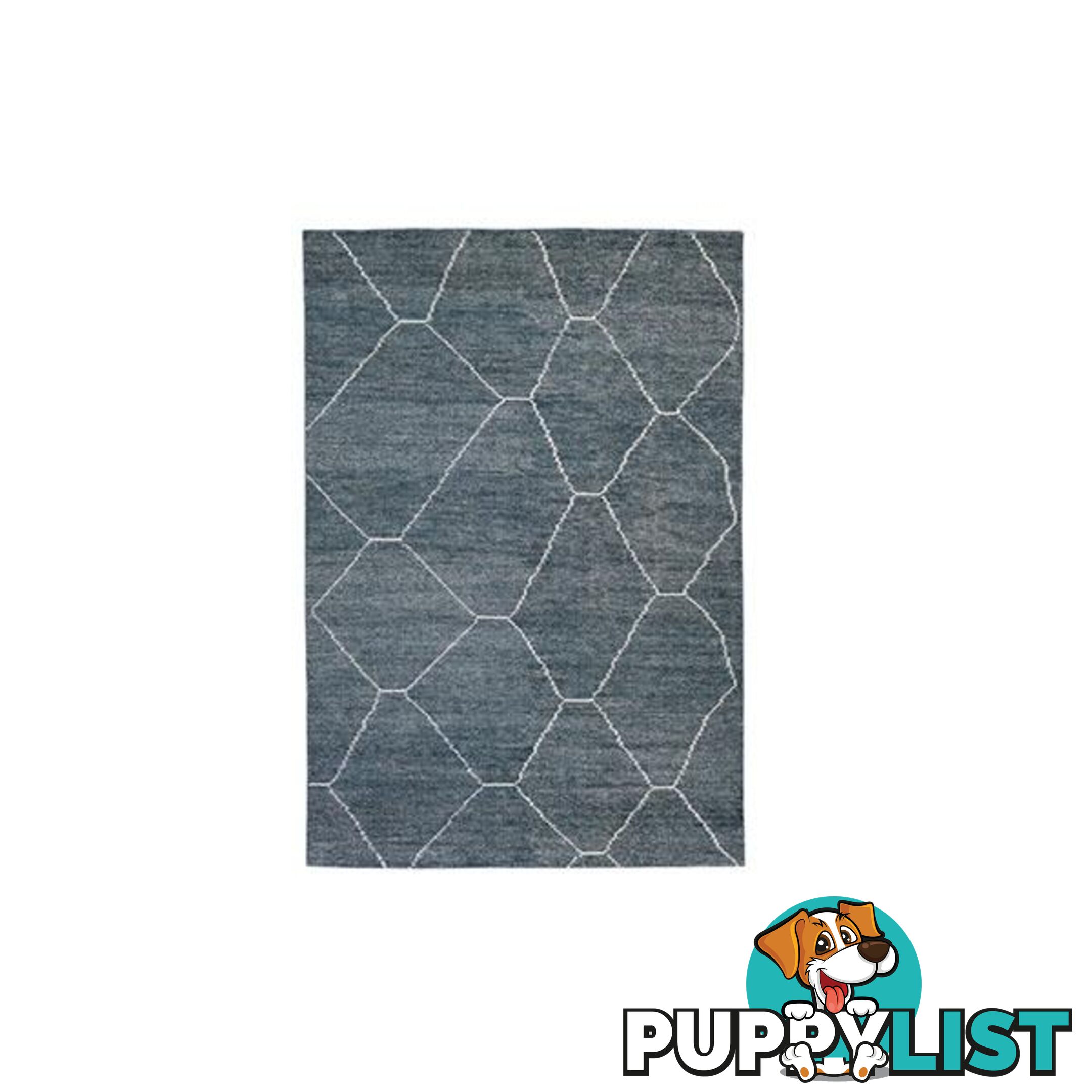 Hayat Blue Rug - Unbranded - 9324373030497