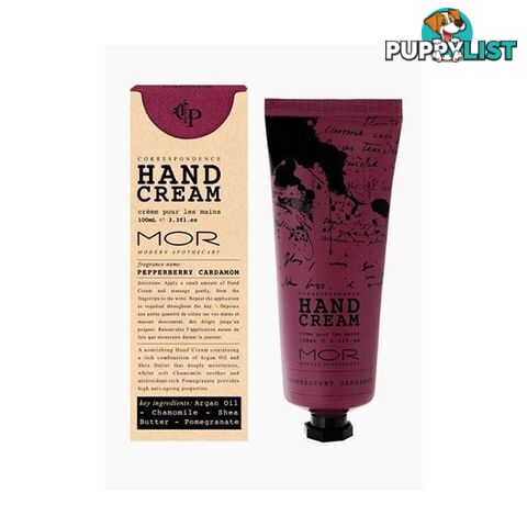 Mor Hand Cream 100Ml Pepperberry Cardamom - MOR - 7427005867286