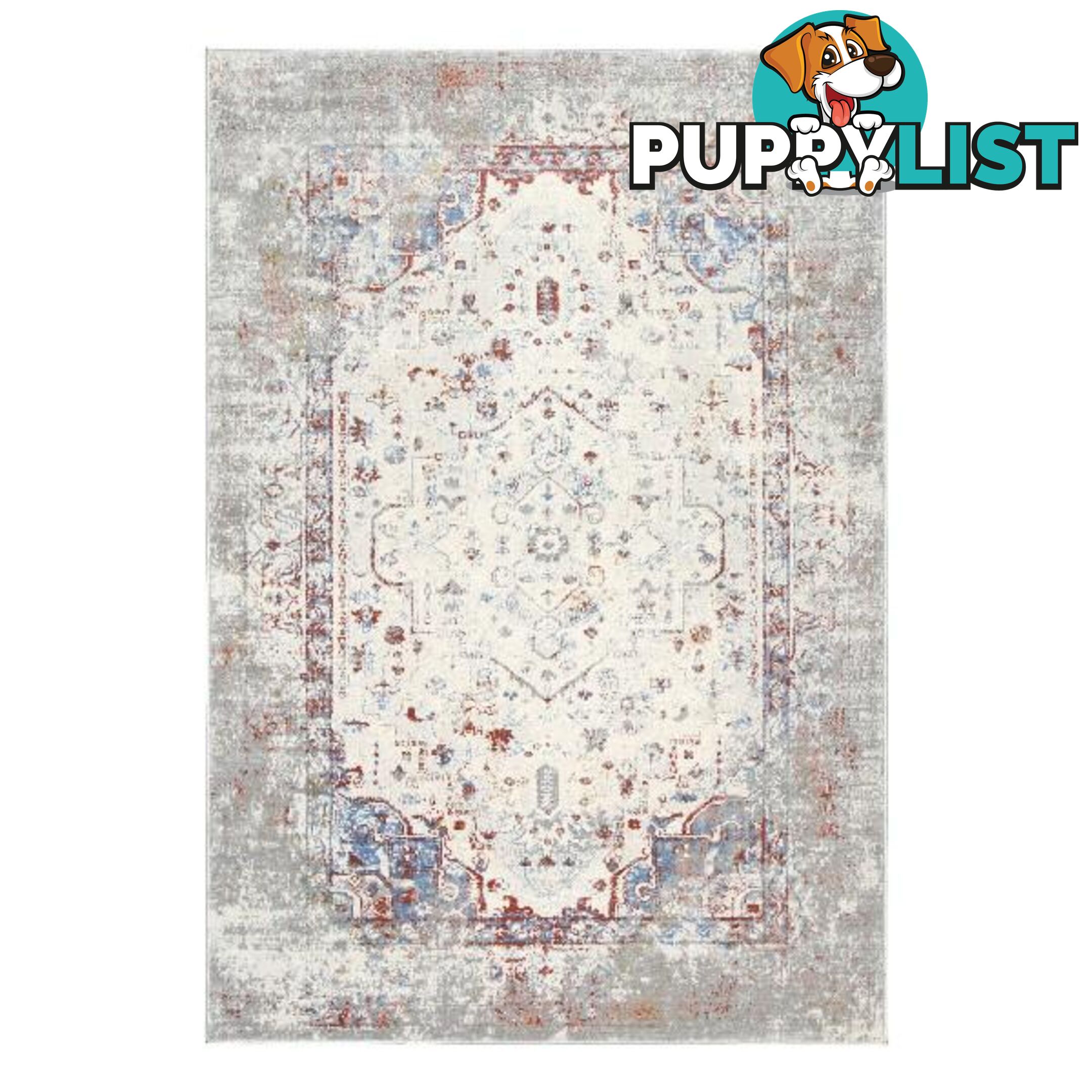 Express Grey Multi Contemporary Rug - Unbranded - 9315512146865