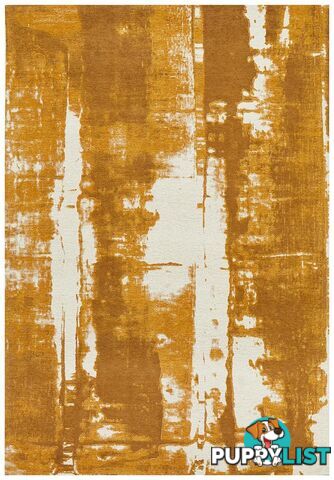 Magnolia Abstract Mustard Rug - Unbranded - 9375321879354