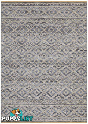 Relic Harvey Blue Natural Rug - Unbranded - 9375321848367