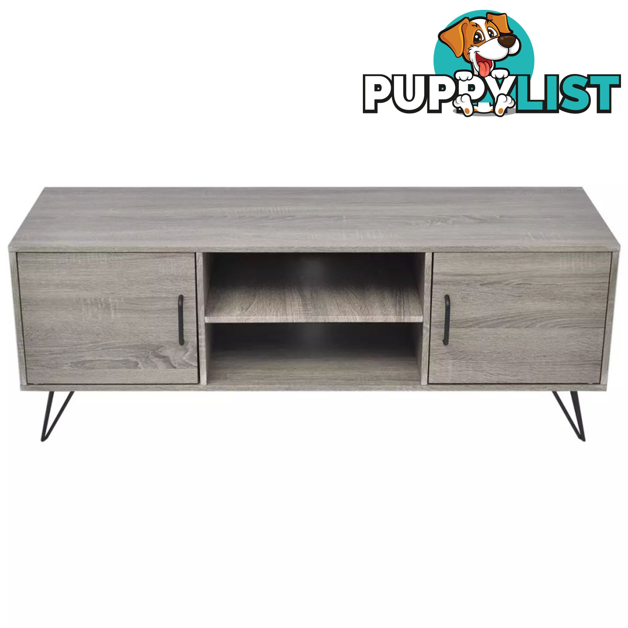 TV Cabinet 120 x 40 x 45 Cm - Grey - Unbranded - 8718475524014