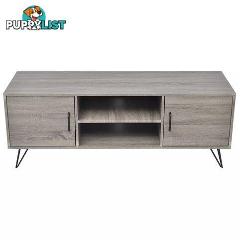 TV Cabinet 120 x 40 x 45 Cm - Grey - Unbranded - 8718475524014