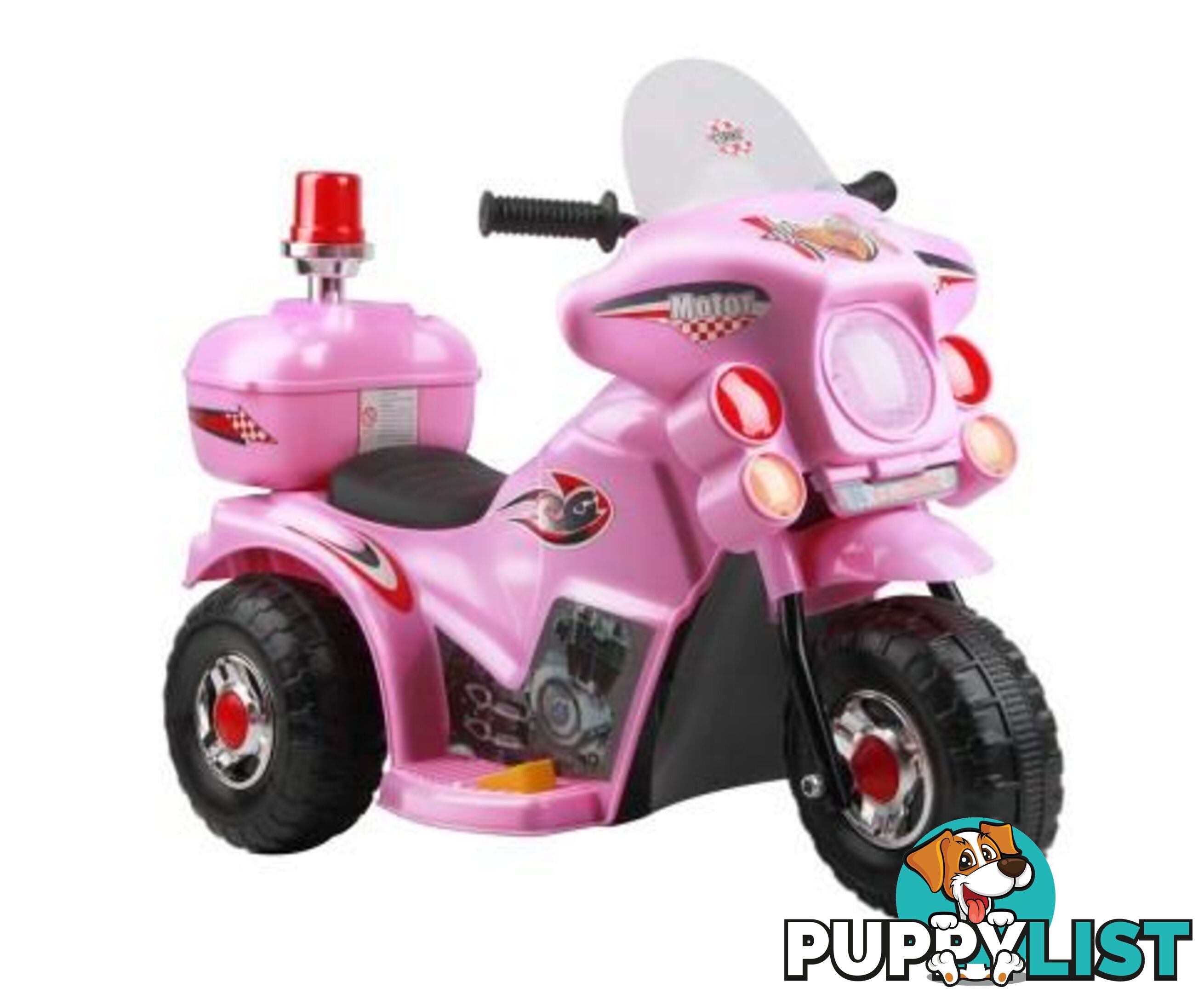 Kids Ride on Motorbike â Pink or Black - Rigo - 4326500264992