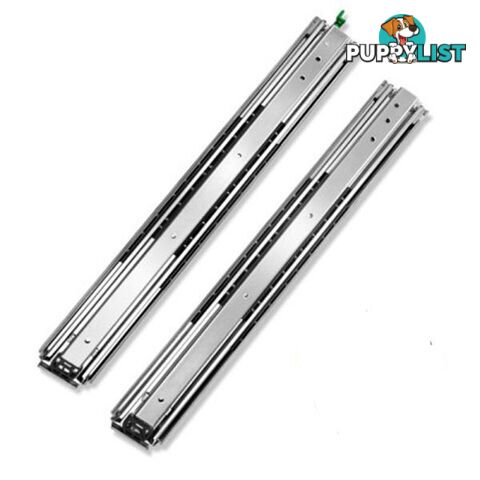 125Kg Locking Drawer Slides Full Extension Ball Bearing - Cefito - 9350062186015