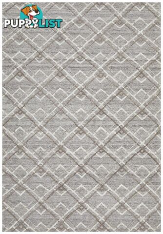 Visions Winter Silver Stream Modern Rug - Unbranded - 9375321829298