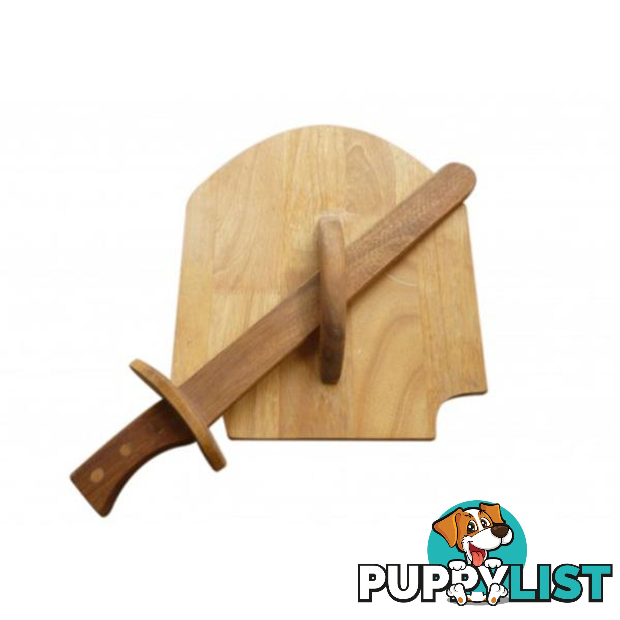 Sword and Shield (Wooden) - Qtoys - 7427005866388