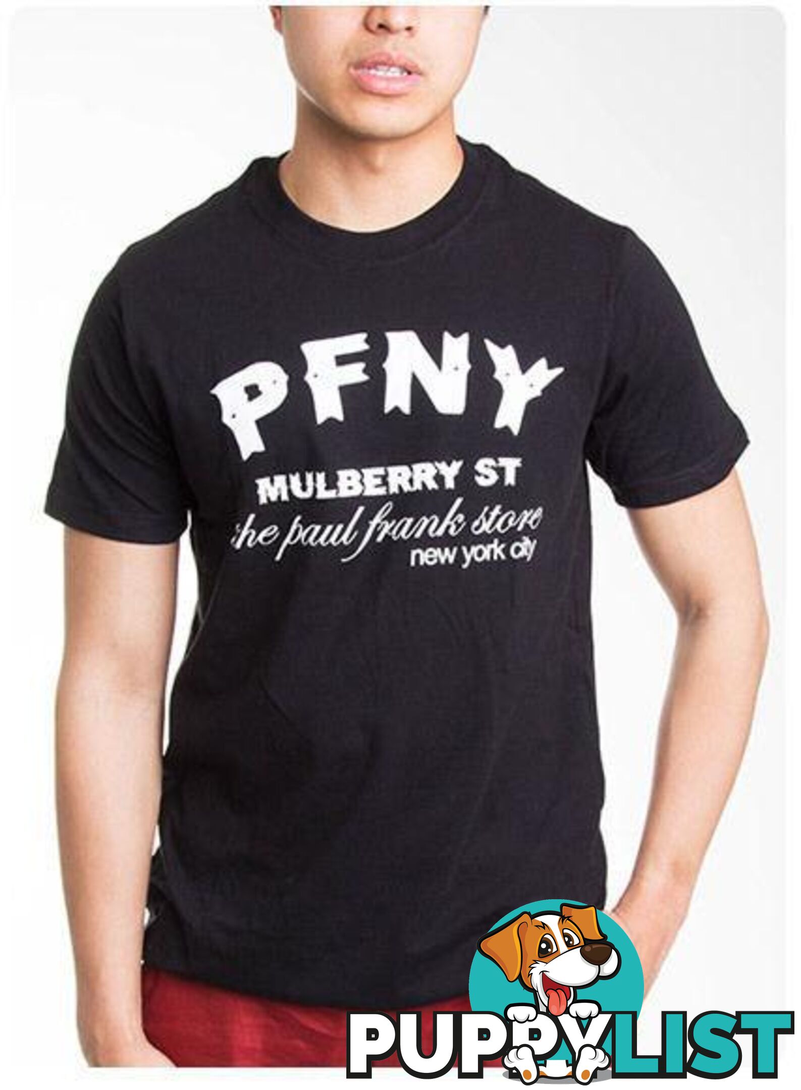 Paul Frank Men's NYC T-Shirt (Black) - Paul Frank - 4326500379375