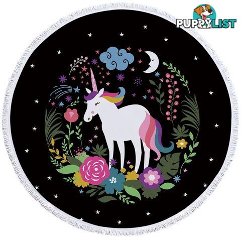 Night Skies Unicorn Beach Towel - Towel - 7427046312257