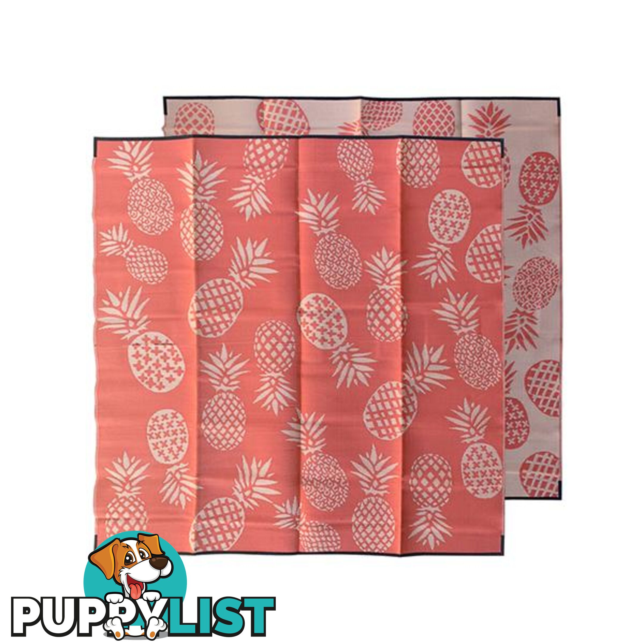 Tutti Frutti Recycled Plastic Mat Sunset Orange - Unbranded - 797776546107