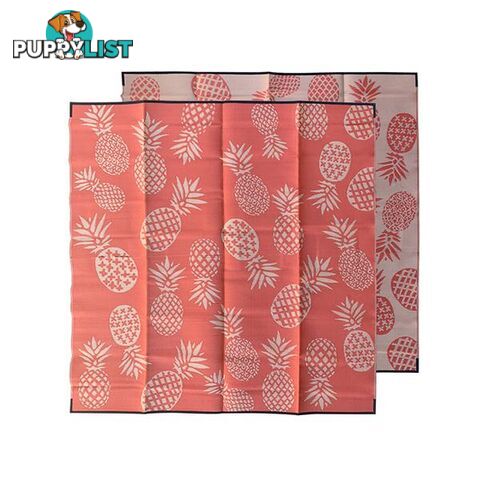 Tutti Frutti Recycled Plastic Mat Sunset Orange - Unbranded - 797776546107